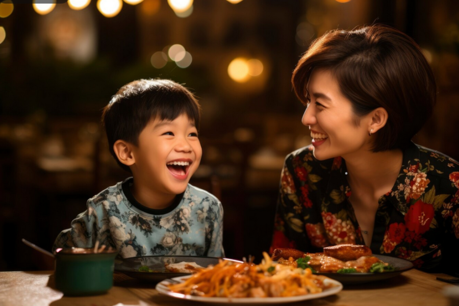 Sesi makan makan dapat mengeratkan hubungan keluarga.