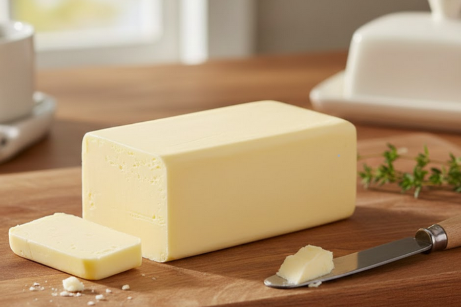 Mentega bertindak sebagai bahan pelembut masakan.