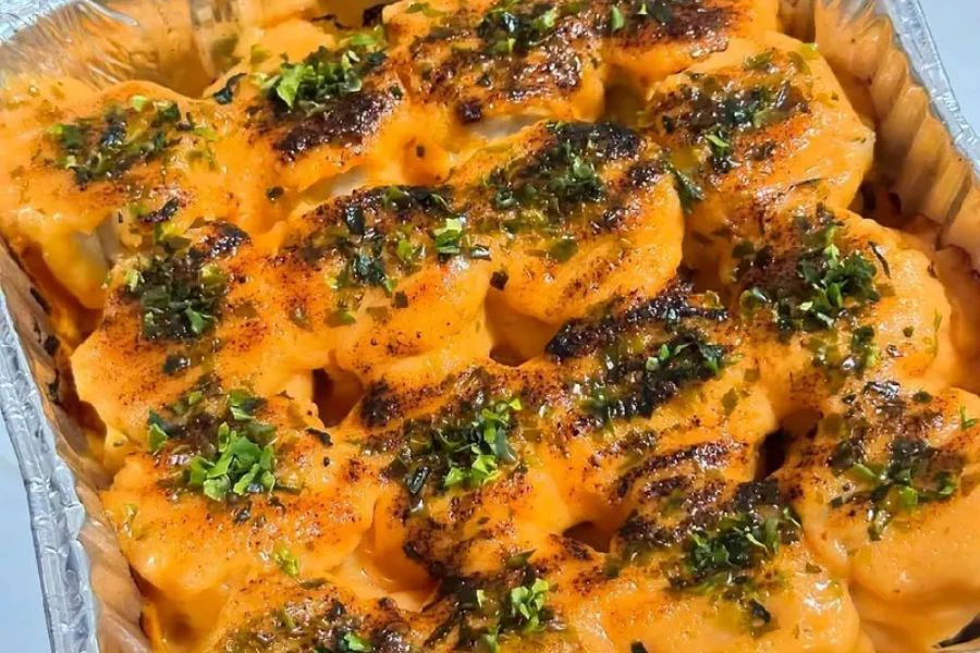 Sedapnya dimsum mentai cheese meleleh ala di restoran Jepun.