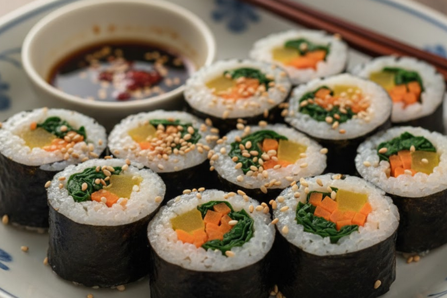 Mayak Gimbap dari Korea Selatan berada di tempat ketujuh tertinggi.