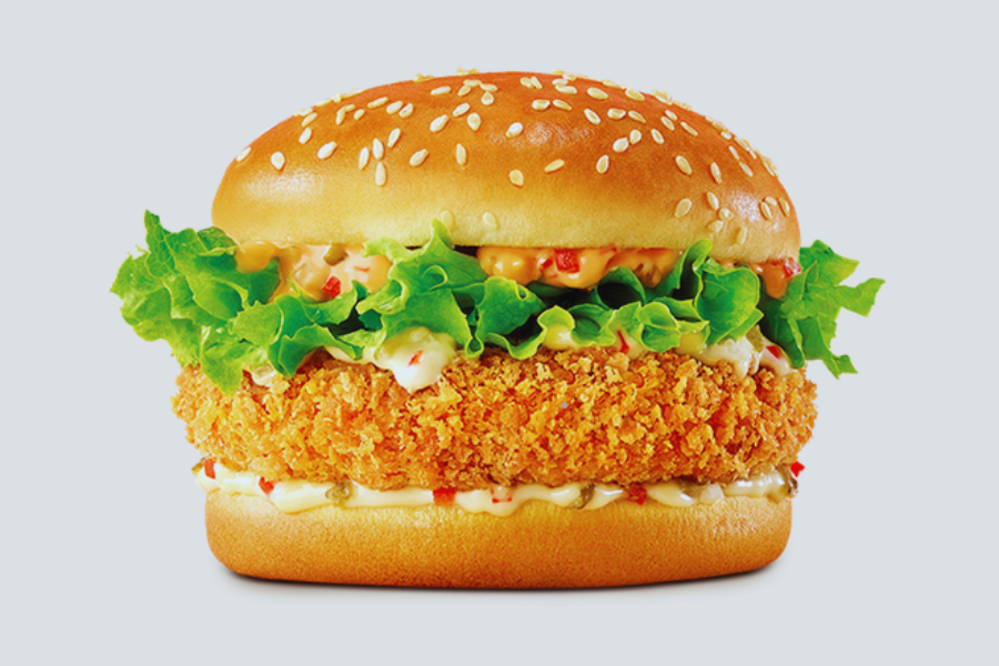 Menu wajib dicuba adalah Shrimp Burger.