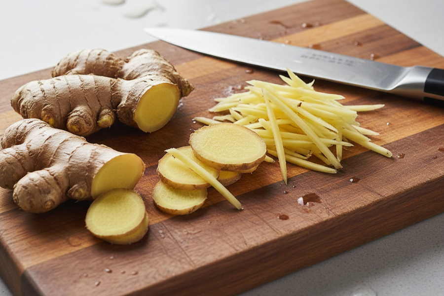 Halia bersifa antibakteria yang mengurangkan risiko jangkitan.