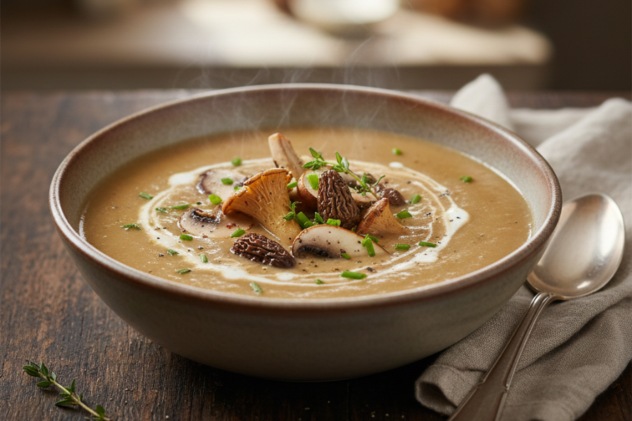 Cendawan berkesan untuk kesihatan usus.