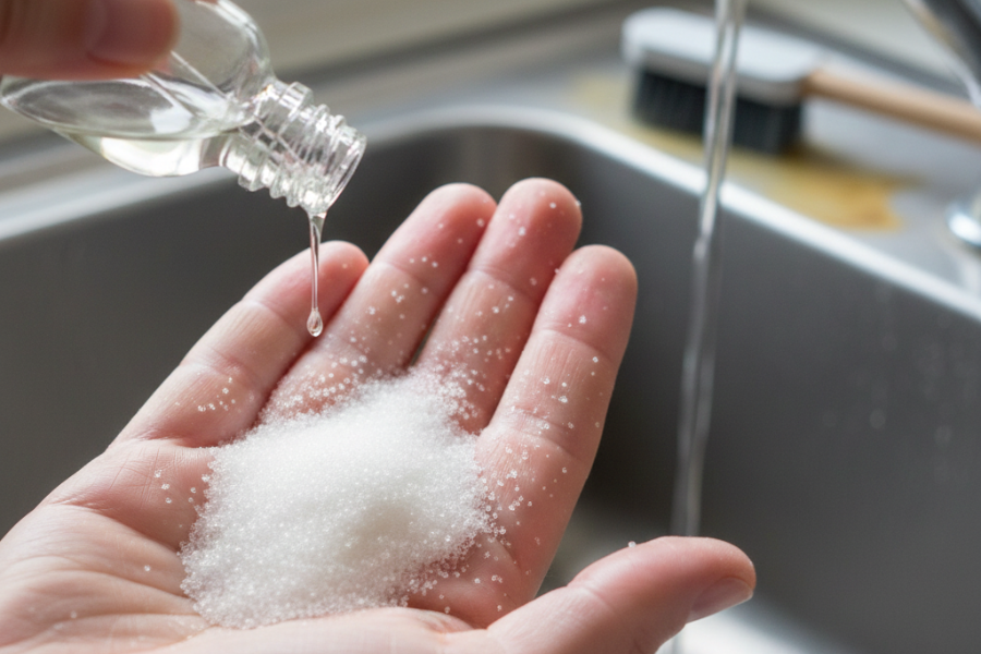 Kaedah ini mungkin terasa sedikit pedih pada tangan.