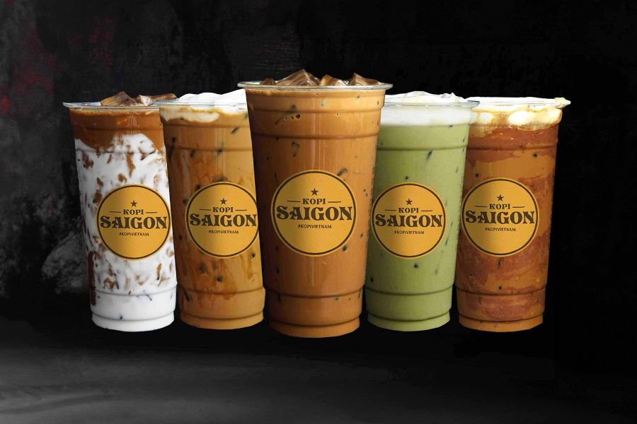 Kini terdapat pelbagai seleksi pilihan menu di Kopi Saigon. 