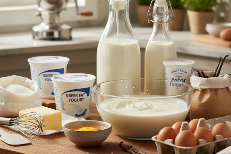 Khasiat tenusu dalam aiskrim dipercayai kaya dengan kalsium dan protein.