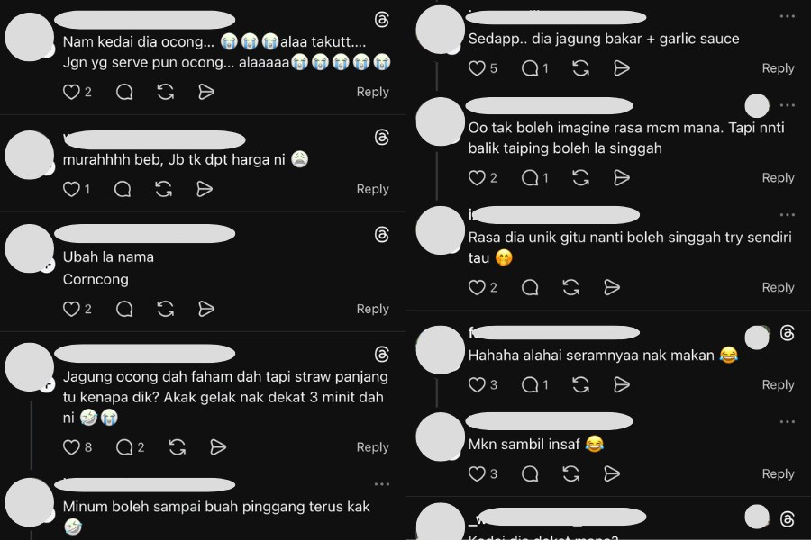 Antara komen netizen. 