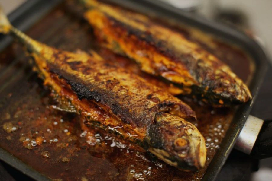 Cencaru sumbat sambal juga sedap jika dibuat goreng.