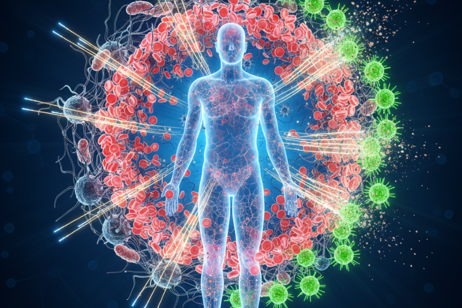 Kandungan vitamin A dan C membantu menguatkan sistem imunisasi tubuh dan membantu badan melawan jangkitan.