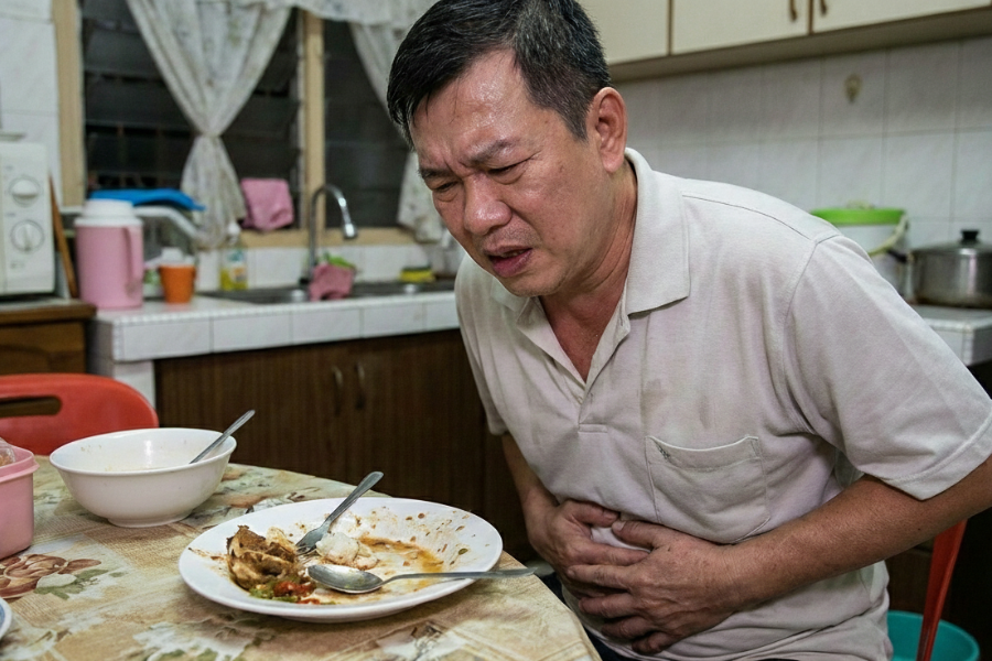Daun kesum membantu melancarkan pencernaan dan makanan tidak hadam.