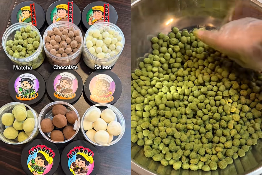 Gabungan rasa manis dan tekstur rangup menjadikan dessert ini cukup istimewa.