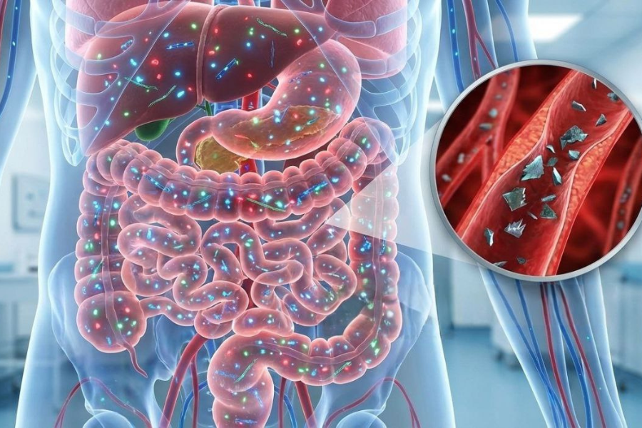 Zarah mikroplastik mampu masuk ke dalam tubuh manusia melalui salur darah.