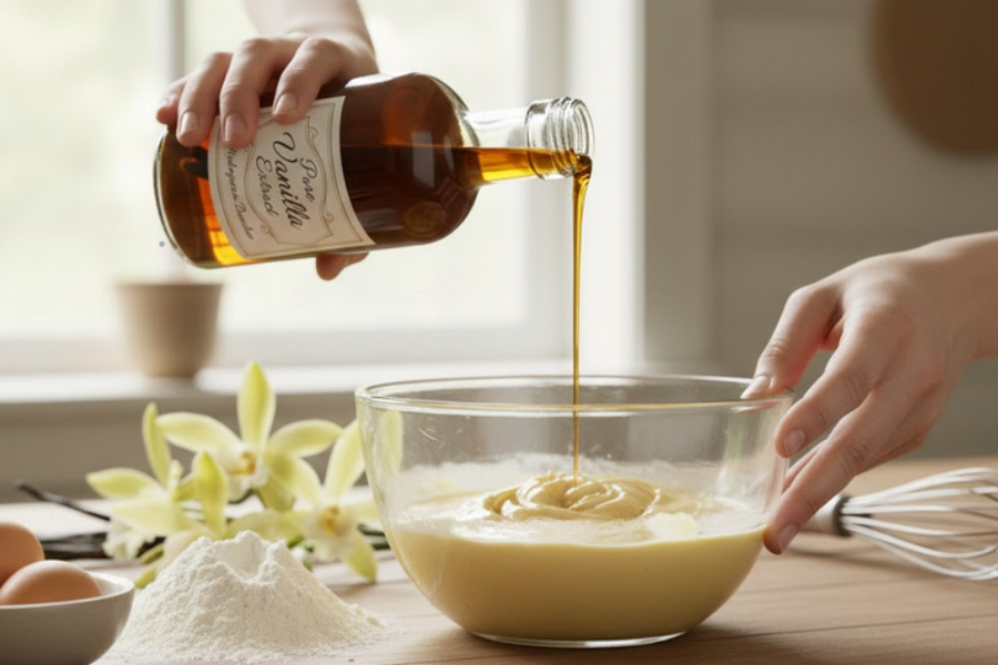 Ekstrak vanila banyak digunakan dalam dunia kulinari.