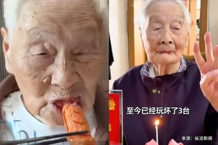 Zhong terbuka menikmati segala jenis hidangan.