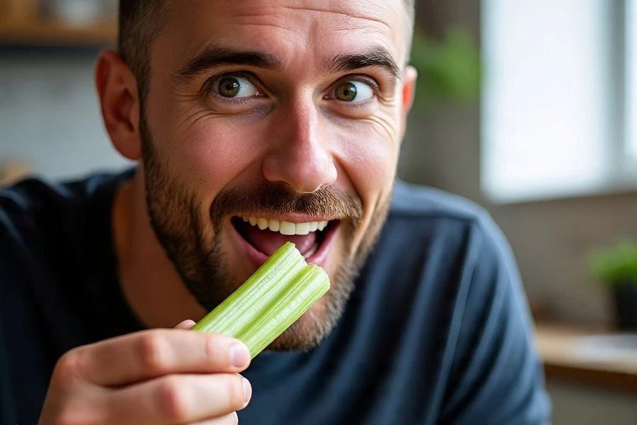 Makan saderi menghasilkan Feromon iaitu zat kimia alami yang baik untuk lelaki. 