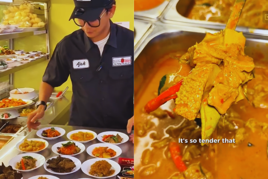 Aneka hidangan memikat selera di Bumbu Babah.