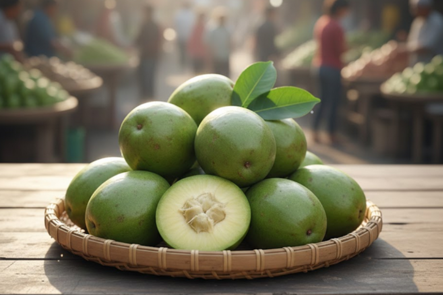 Buah kedondong bukan saja enak dinikmati begitu sahaja tapi boleh dijadikan masker untuk kulit.