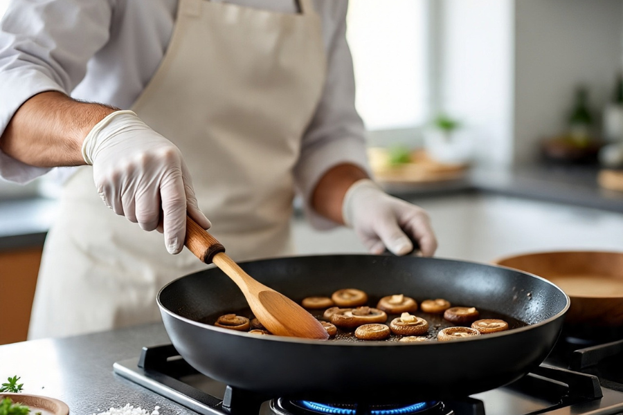 Memanaskan semula cendawan boleh menyebabkan masalah sakit perut.