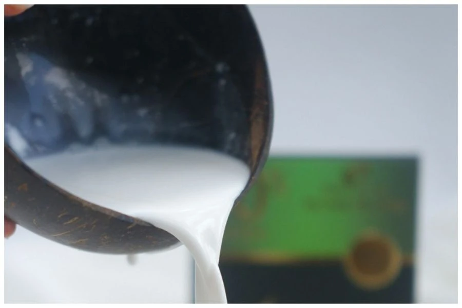 Santan kotak boleh disimpan pada suhu bilik dan elakkan terdedah pada cahaya.