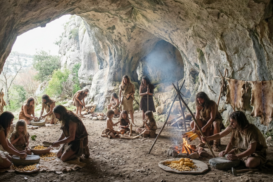 Bertih jagung dikatakan telah wujud sejak 6,000 tahun lalu di Mexico.