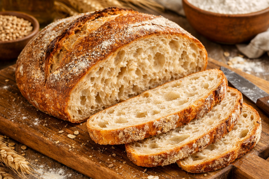 Sourdough membantu penyerapan nutrient.