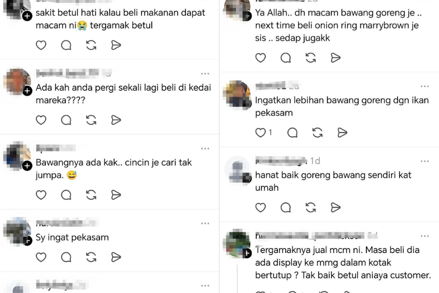 Beberapa pengguna Threads berkongsi rasa marah dan geram.