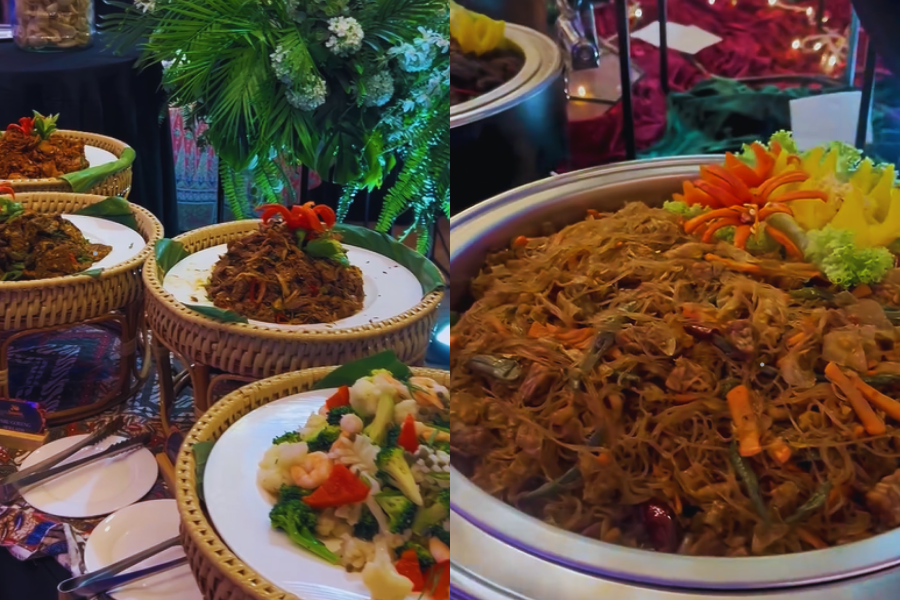 Aneka juadah membuka selera disediakan AnCasa Hotel & Resorts.