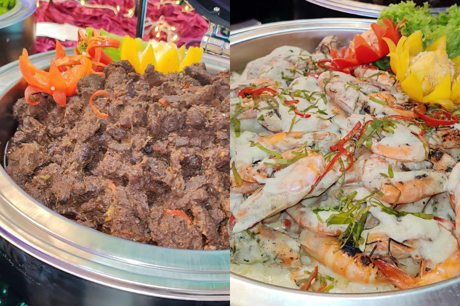 bufet berbuka puasa di Saloma Kuala Lumpur menyediakan lebih daripada 148 menu istimewa untuk Ramadan tahun ini.