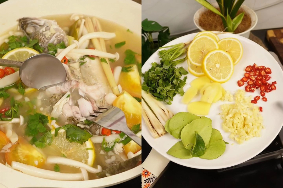 Gabungan rasa masam, pedas dan segar menjadikan resipi siakap stim lemon ini begitu menyelerakan.