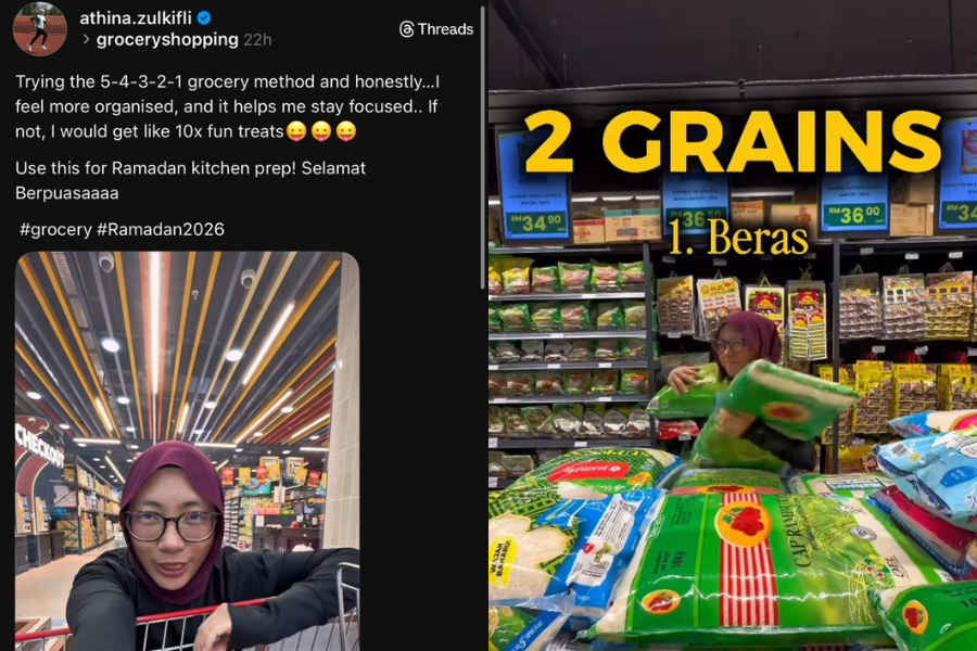 Teknik ini membuatkan perbelanjaanbulan lebih teratur.