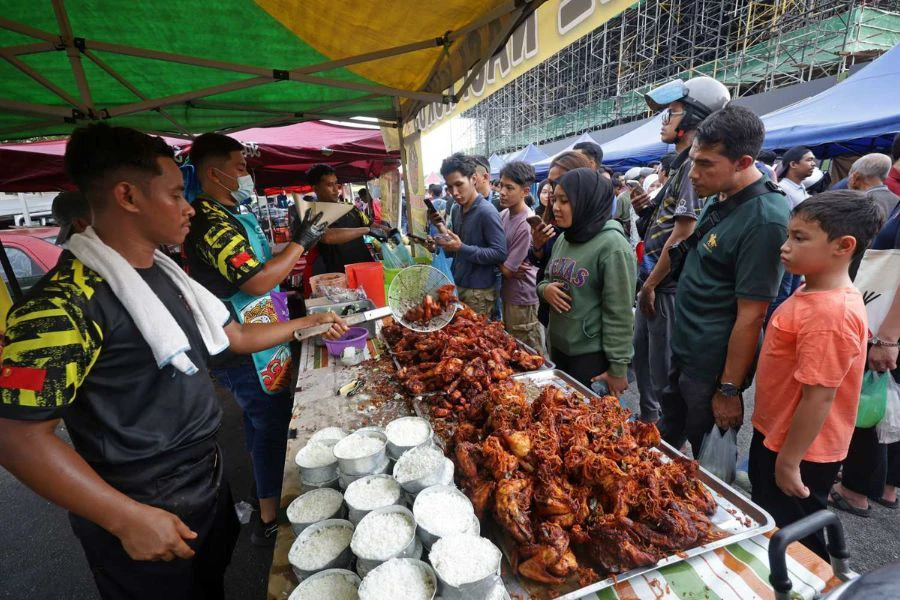 Pastikan tapak bazar yang diperoleh sesuai dan selamat untuk menjual makanan.