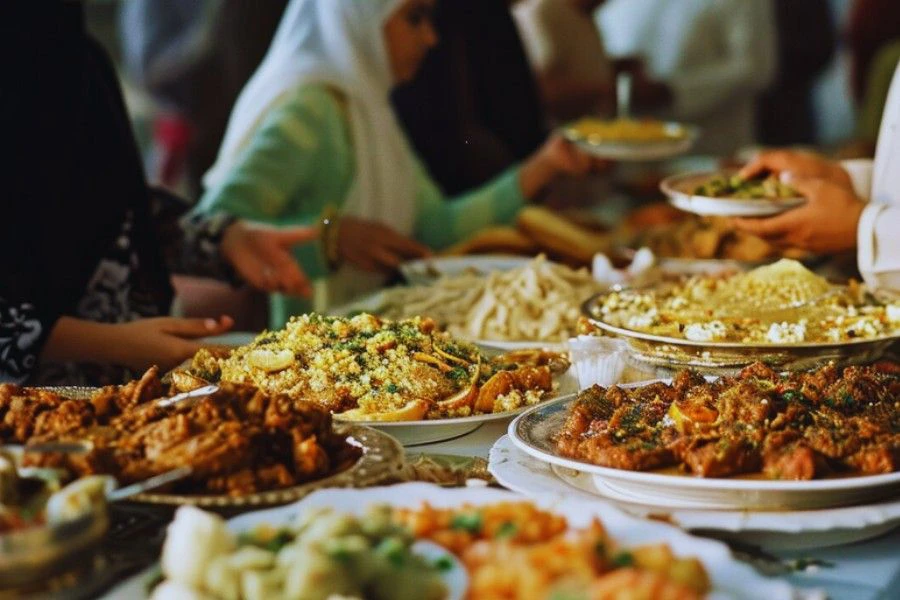 Makanan yang dimasak terlalu awal dan dibiar terdedah mungkin ada bakteria.