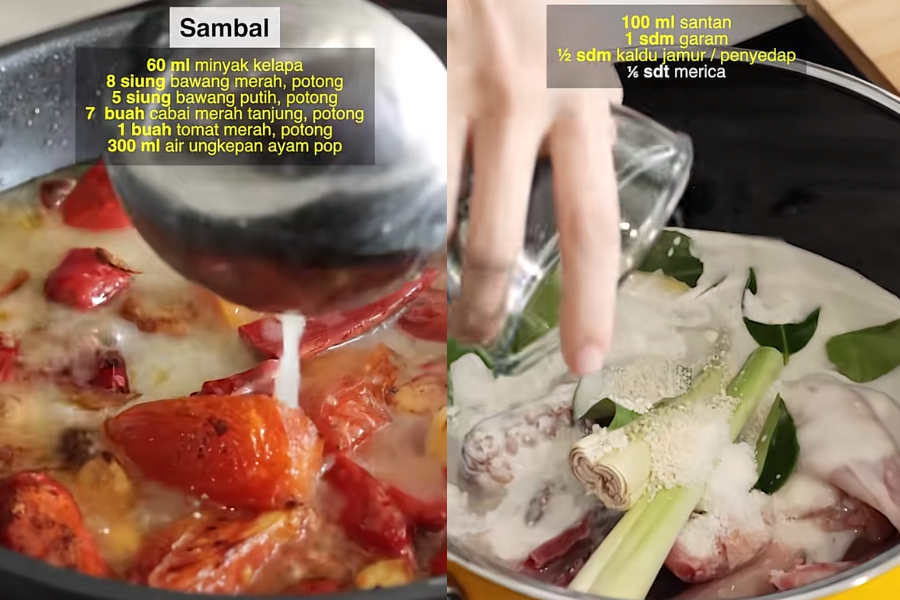 Ayam pop apabila digandingkan dengan sambal merah pasti tak cukup sepinggan nasi.