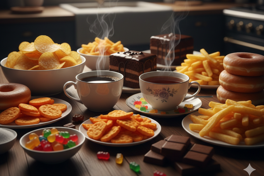 Juruterbang disaran tidak mengambil minuman berkafein serta makanan tinggi garam dan gula sewaktu bersahur kerana boleh menyebabkan rasa mengantuk dan haus.