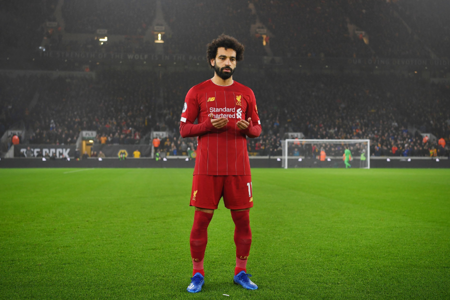 Mohamed Salah salah seorang pemain Muslim dalam Liga Perdana England. 