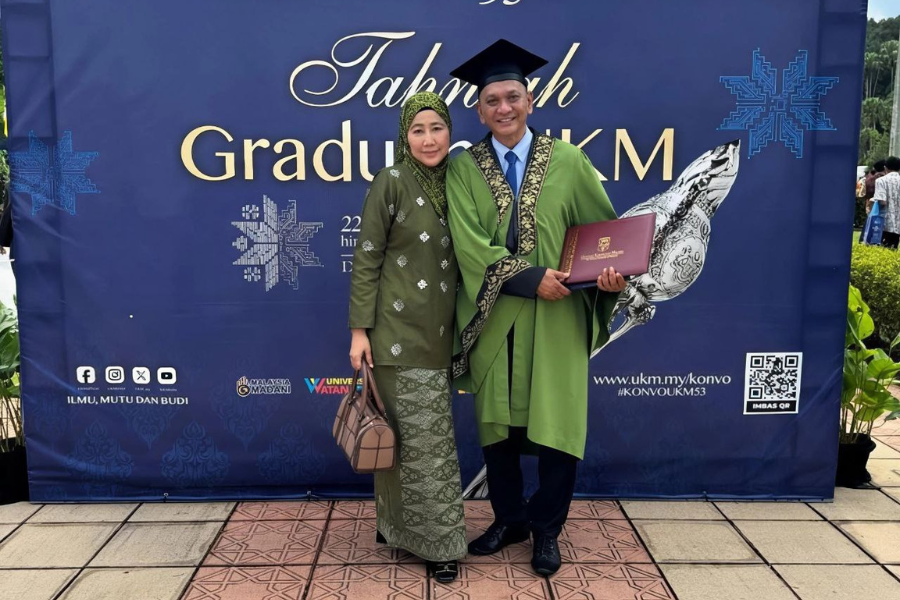 Sharifah Shahora bersyukur kerana suaminya iaitu pengarah Raja Mukhriz tidak terlalu cerewet soal makan.