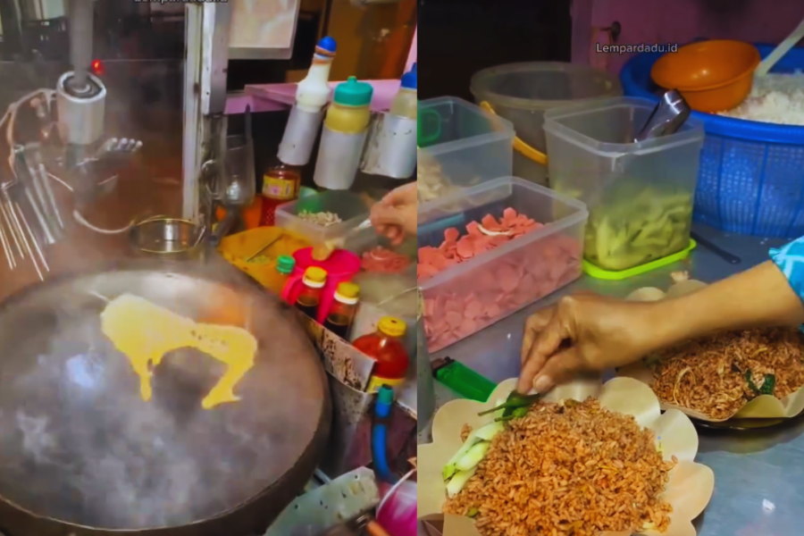 Inovasi unik ini turut menghasilkan nasi goreng enak.