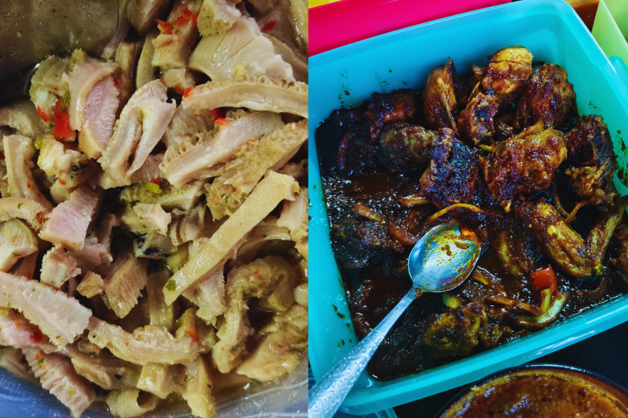 Setiap juadah dimasak dengan penuh rasa.