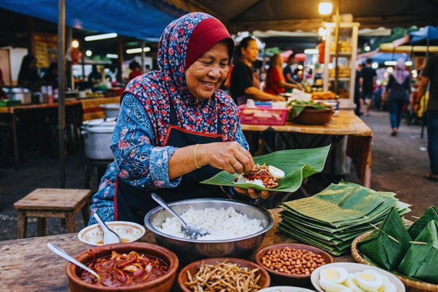 Kini sukar untuk mendapatkan nasi lemak cukup rasa. 