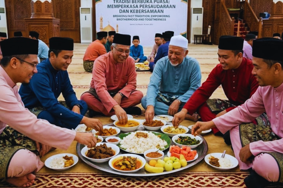 Konsep makan bersama dalam dulang dapat mengeratkan ukhwah.