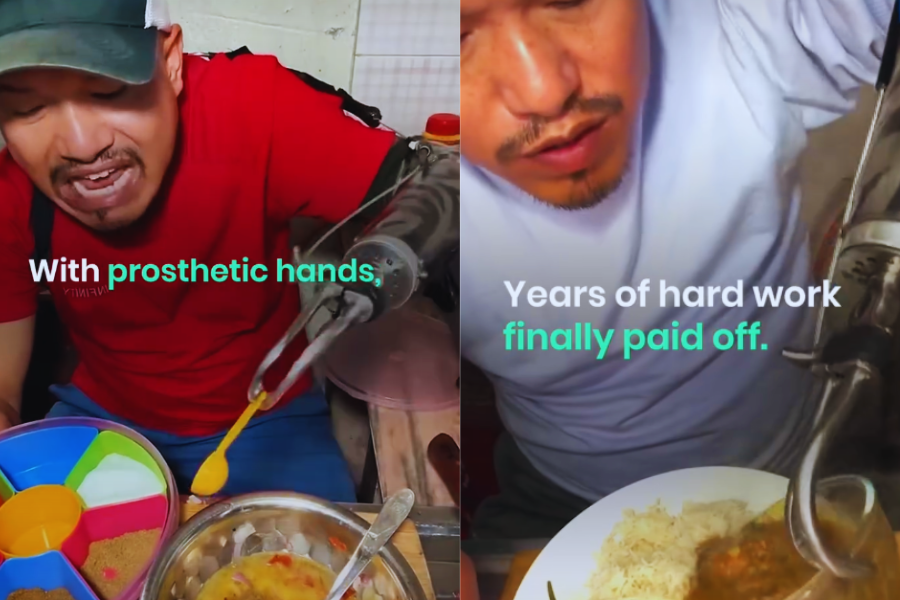 Ratna meneruskan kehidupan dengan membuat kandungan masakan di media sosial.