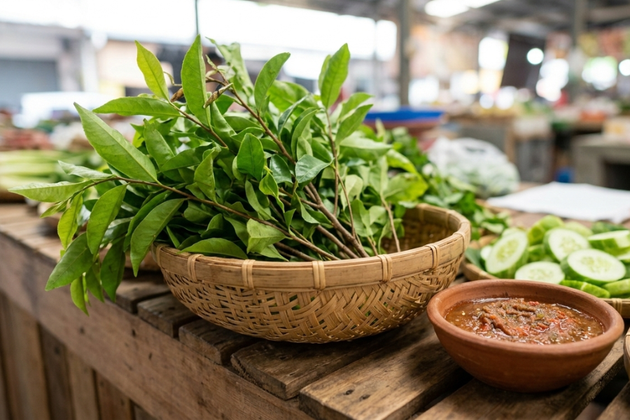 Ulaman tradisional ini sangat berkhasiat untuk melancarkan  peredaran darah dan mengurangkan rasa lenguh badan.