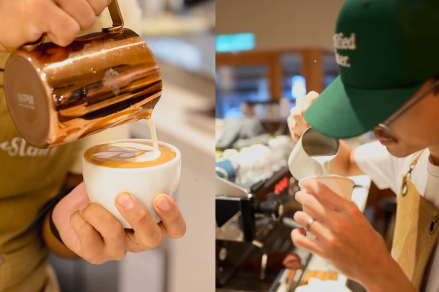 Coffee Stain by Joseph pula dikenali kerana Spanish Latte yang dibuat daripada espresso dan susu pekat. Gambar : Coffee Stain by Joseph