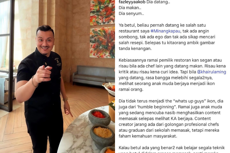 Fazley melihat golongan pencipta kandungan lebih faham kehendak yang dimahukan masyarakat.