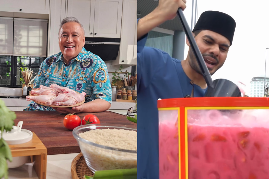 Lelaki berkenaan turut menjadikan Chef Wan dan Hamdan Mubarak sebagao contoh cef hebat.
