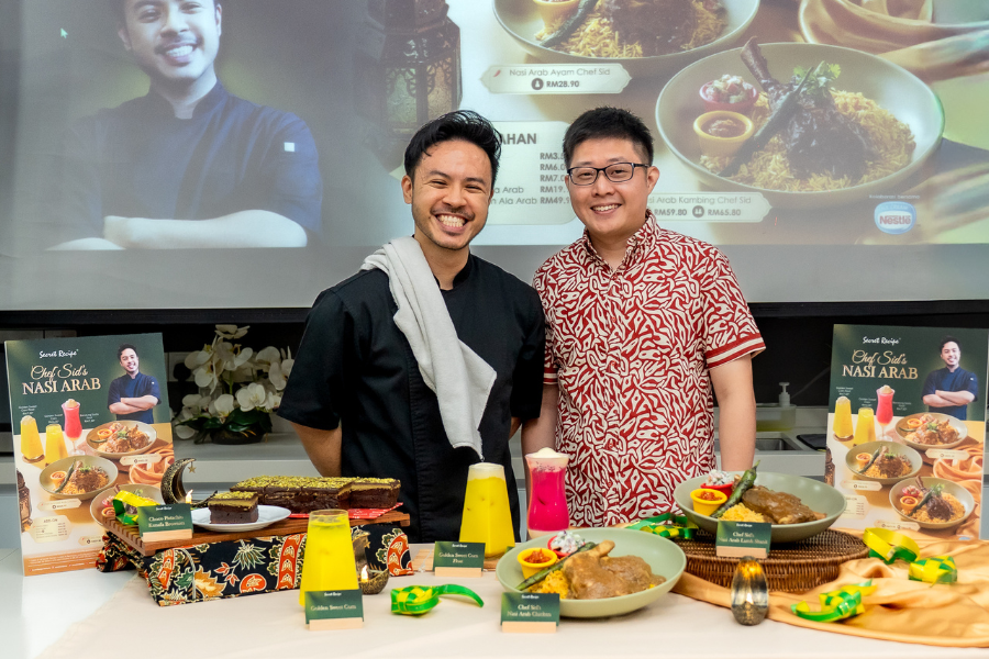 Sid berkongsi perkara itu preview menu Ramadan Secret Recipe Chef Sid's Nasi Arab.