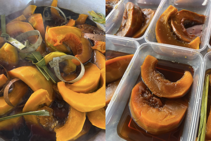 Rasanya lembut, berkilat dan manis pekat memang sempurna untuk juadah berbuka.