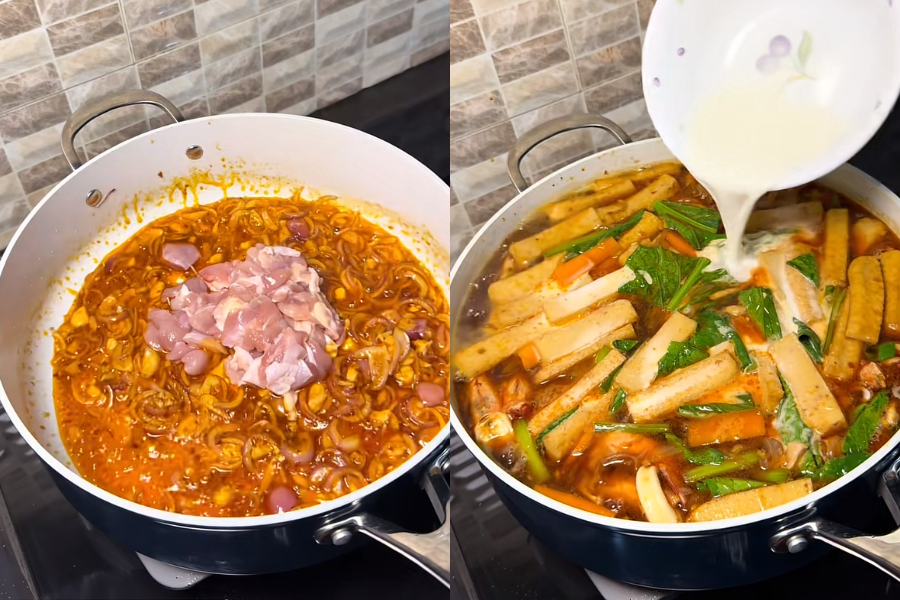 Mi hailam tak memerlukan teknik memasak yang rumit.