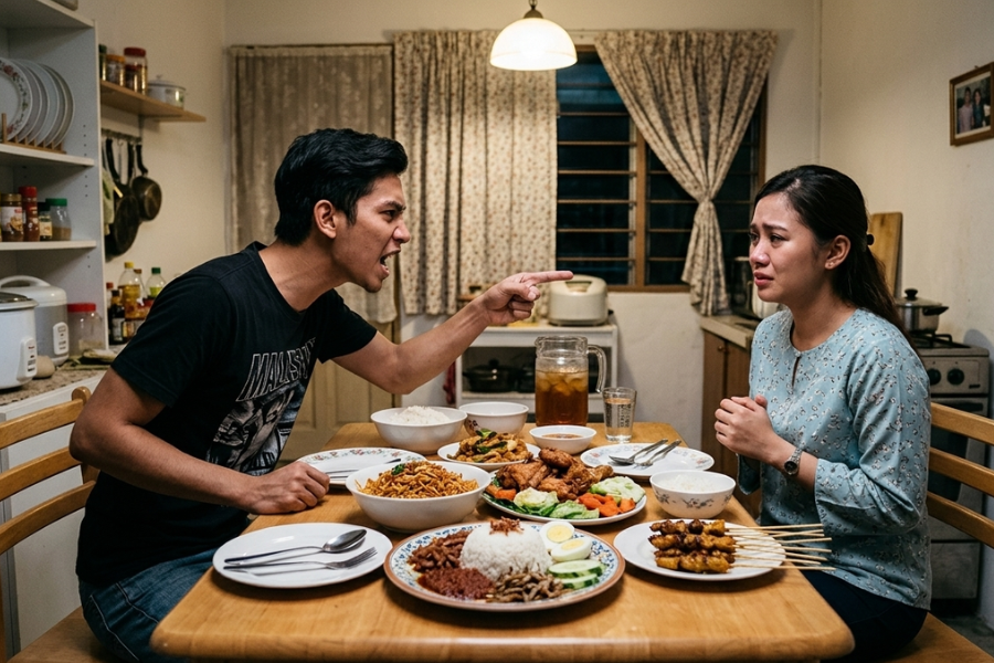 Wanita itu turut mempersoalkan sikap pilih bulu ibu bapa.