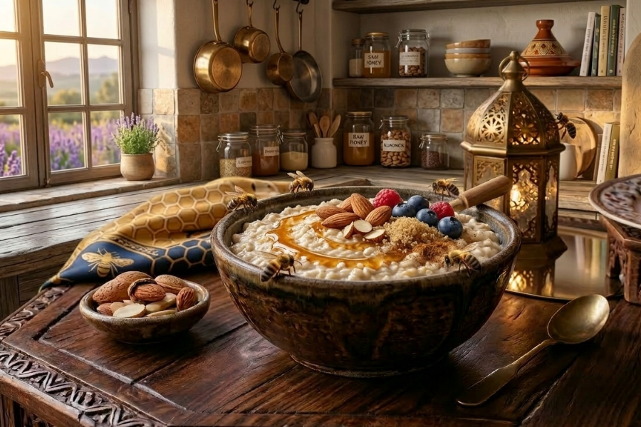 Oat membantu badan kekal bertenaga lebih lama.